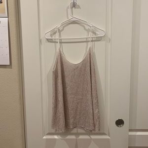 Two Zara Striped Tank tops